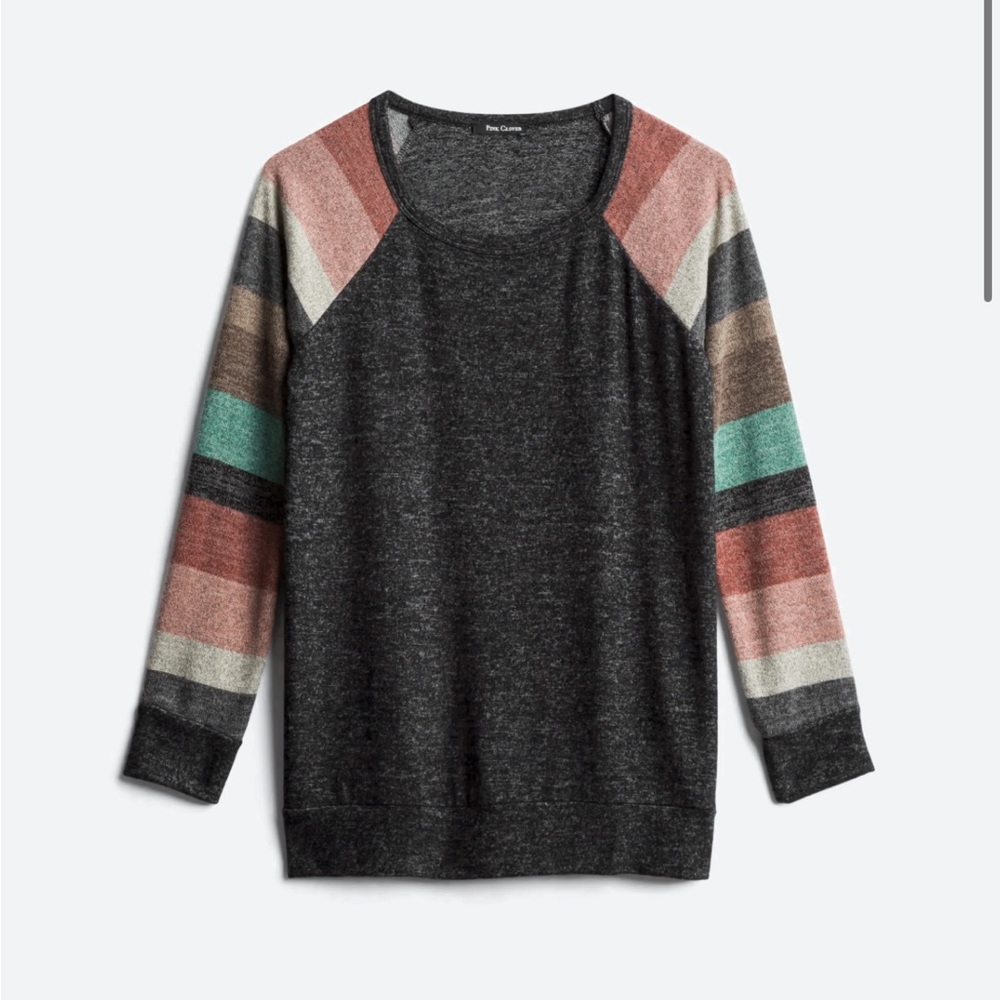 Pink Clover Sweater